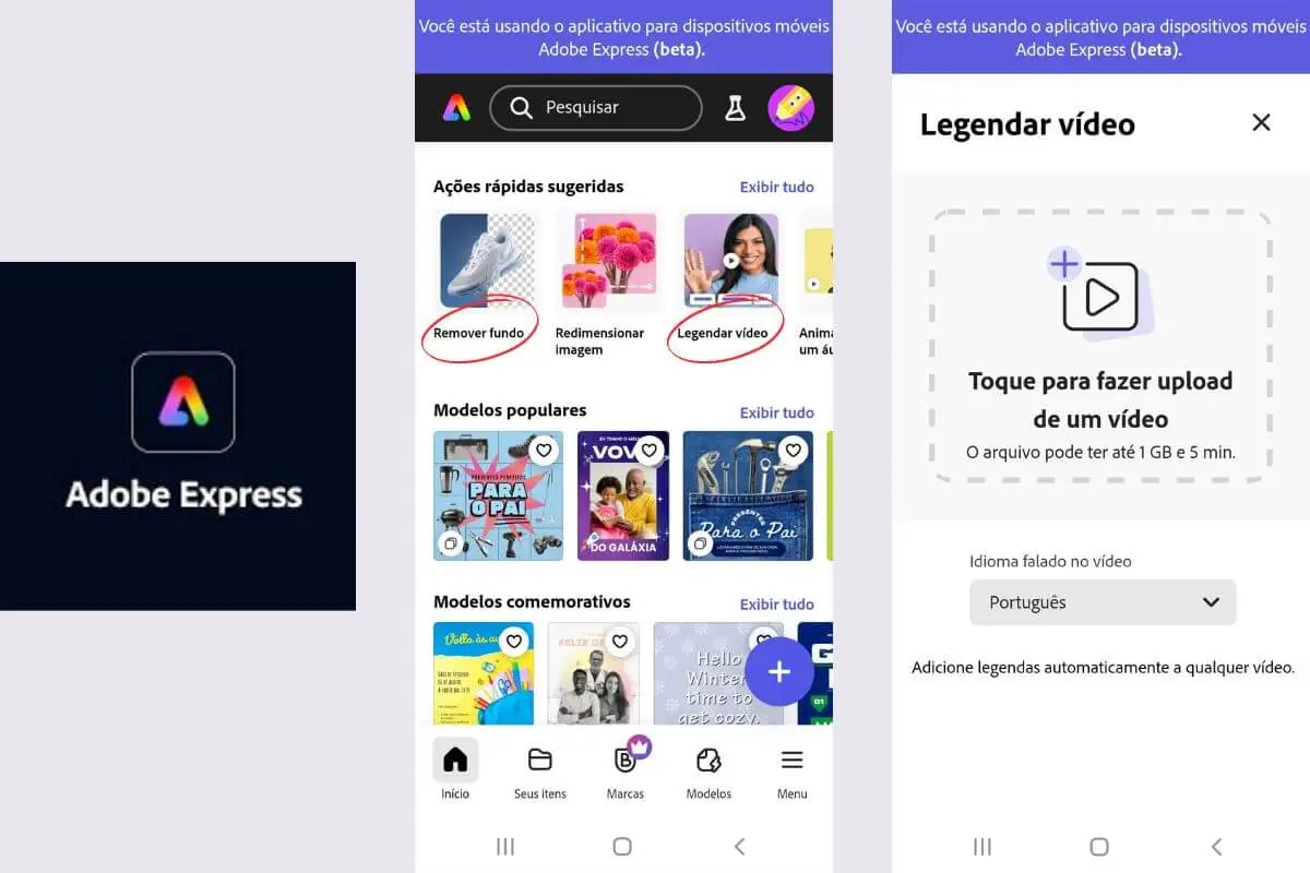 adobe-express-legendas-automaticas-para-videos